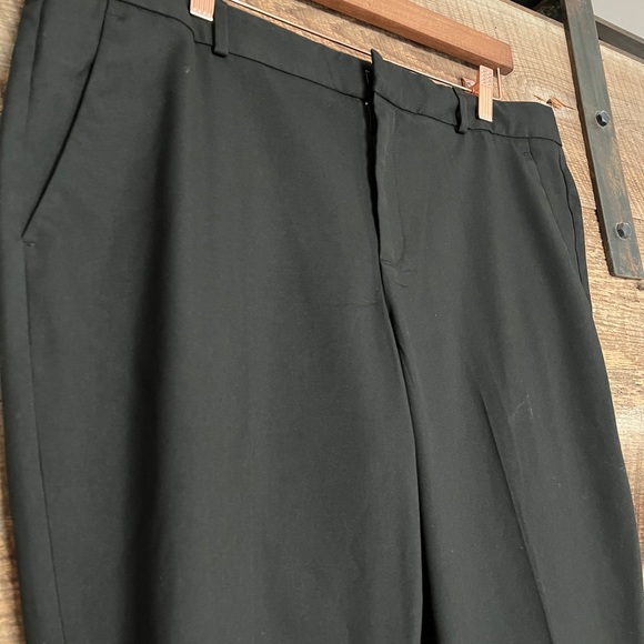 Banana Republic Ryan straight leg trousers slacks black - Picture 3 of 6